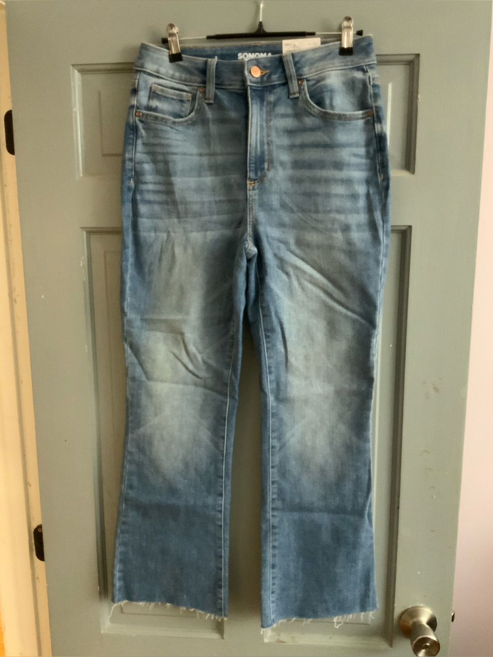 Sonoma Light Wash Flare Jeans - Faded Blue